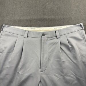 Oak Hill Mens Gray Pleated Dress Pants‎ Slacks 44x30 Big and Tall